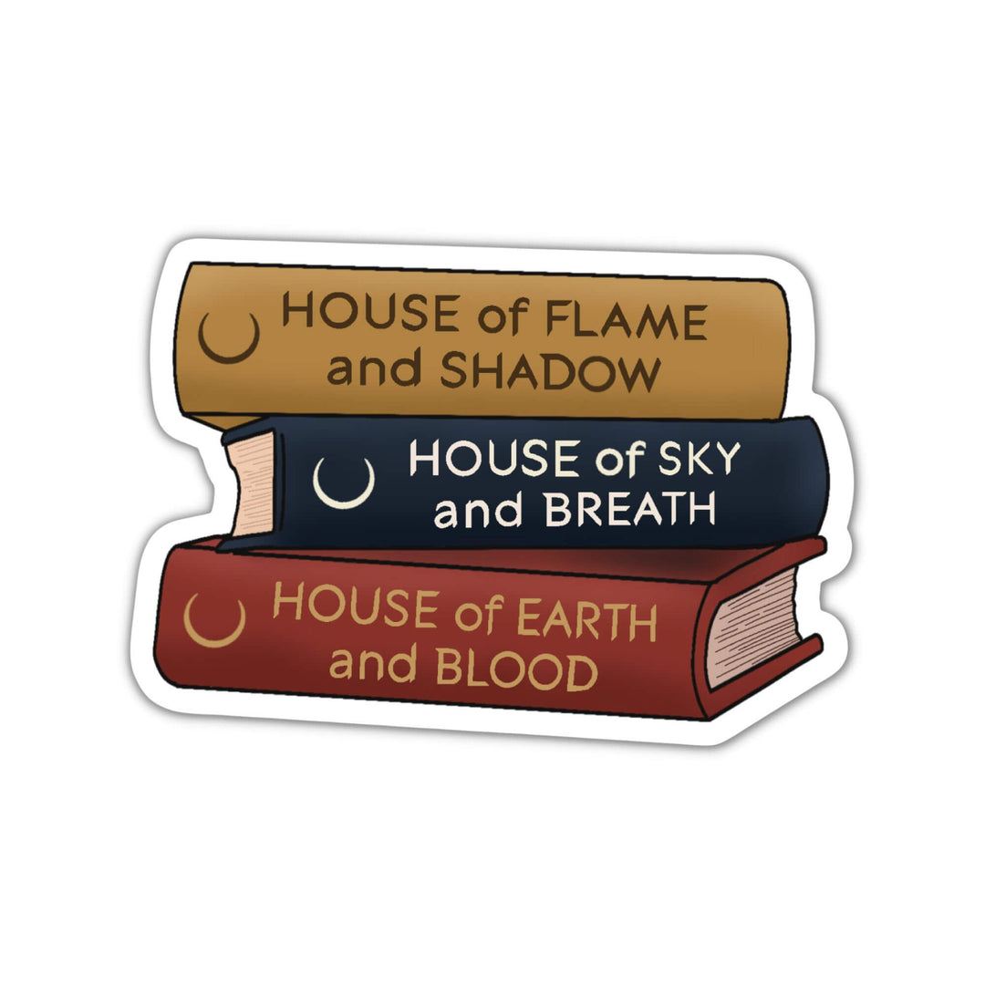 Crescent City Series Stack Sticker | Sarah J. Maas