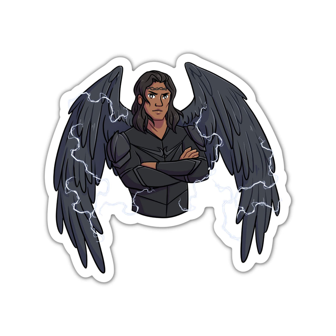 Hunt Athalar Character Art Sticker | Crescent City
