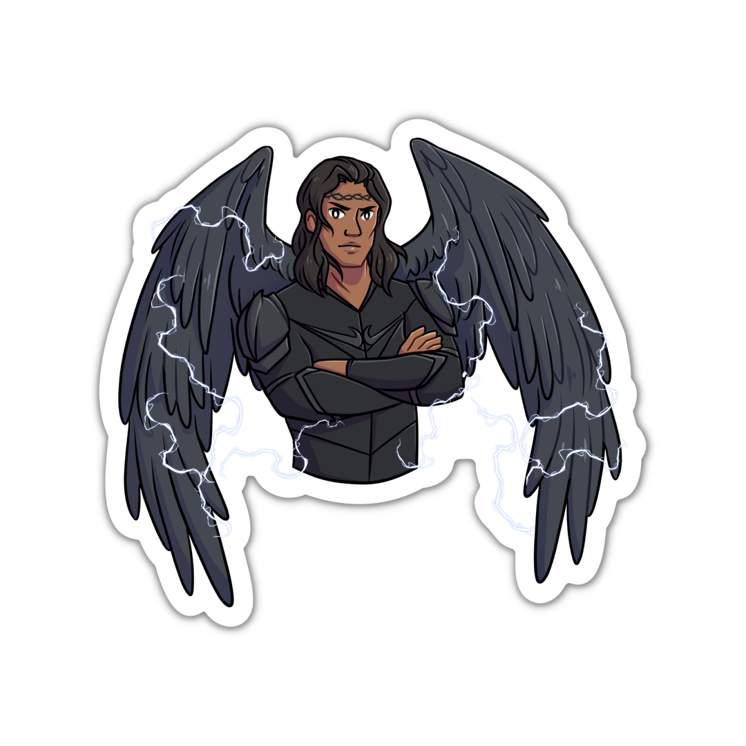 Hunt Athalar Character Art Sticker | Crescent City