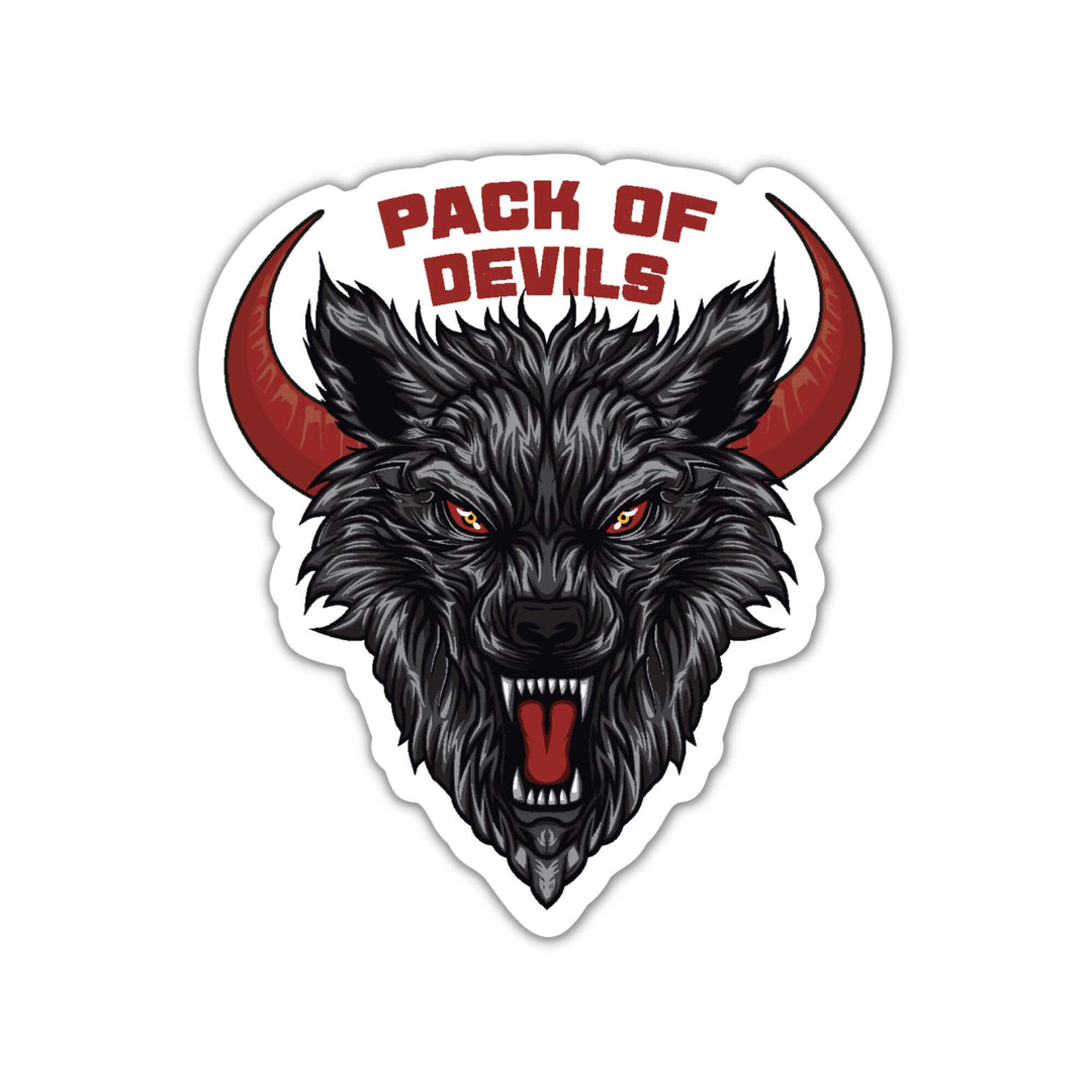 Pack of Devils Logo Sticker | Crescent City