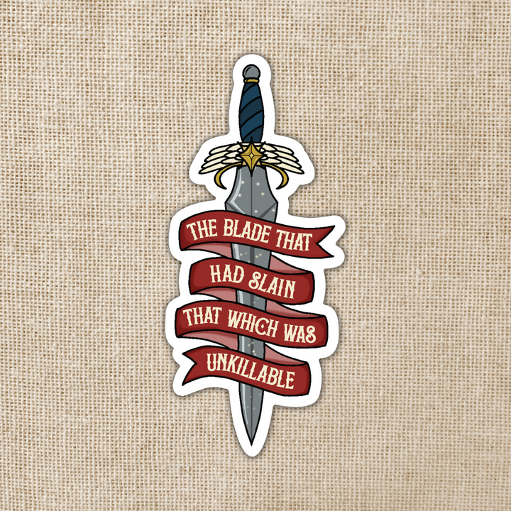 Starborn Sword Quote Sticker | Crescent City