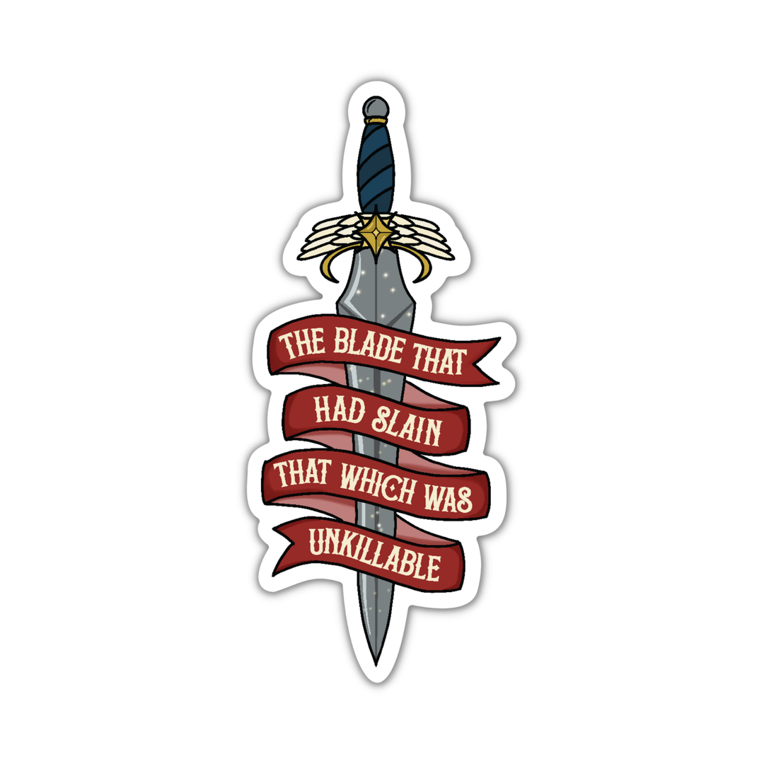 Starborn Sword Quote Sticker | Crescent City