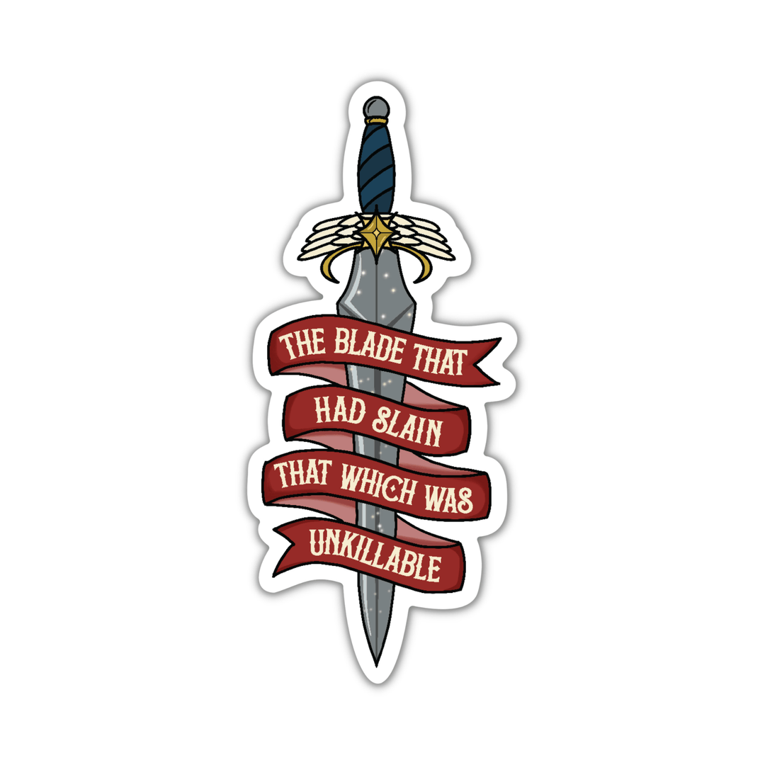 Starborn Sword Quote Sticker | Crescent City