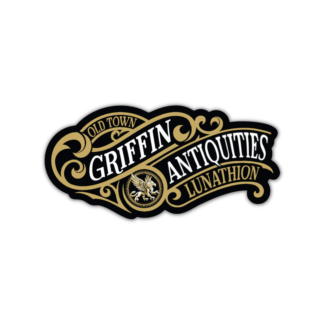 Griffin Antiquities Logo Sticker | Crescent City