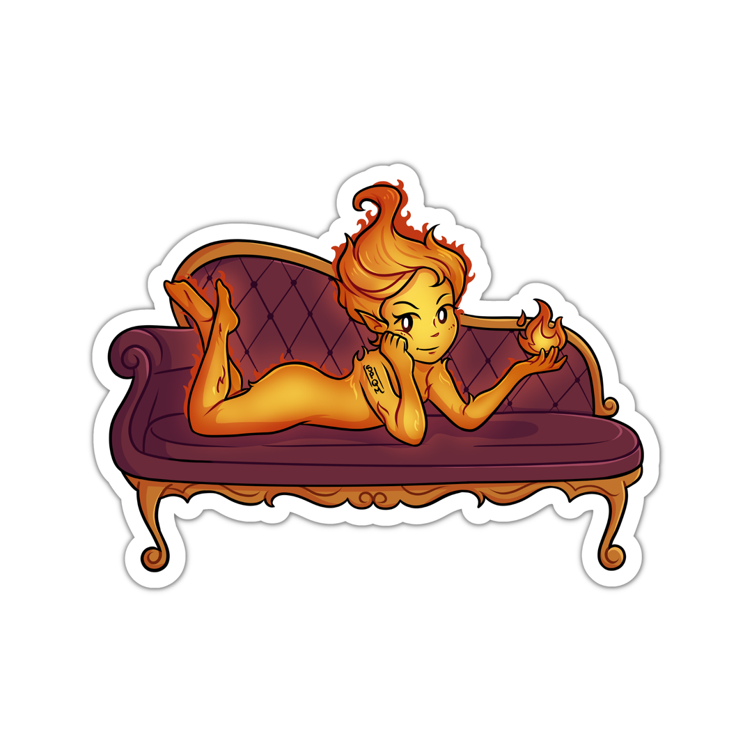 Lehabah on Divan Character Art Sticker | Crescent City