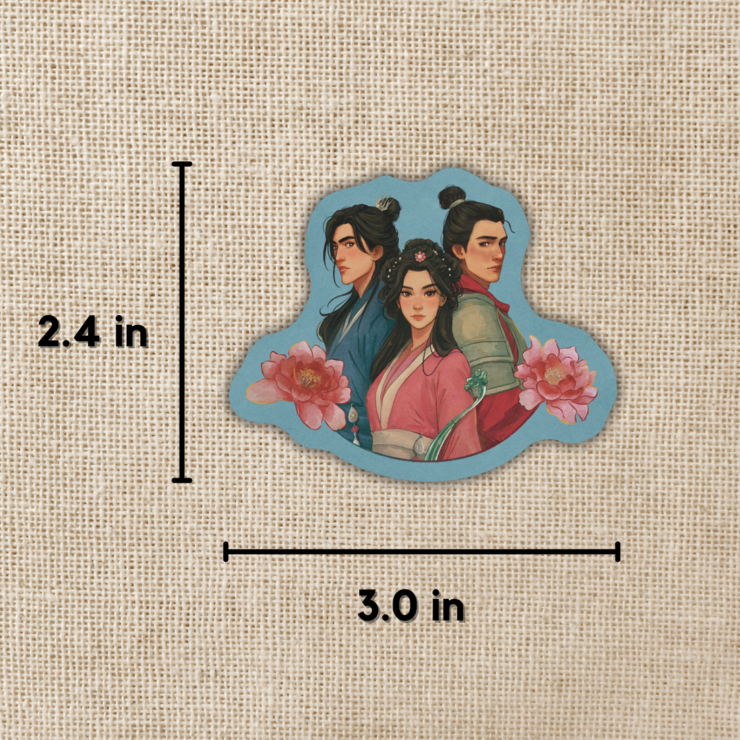 Xingyin, Liwei & Wenzhi Sticker | Daughter of the Moon Goddess