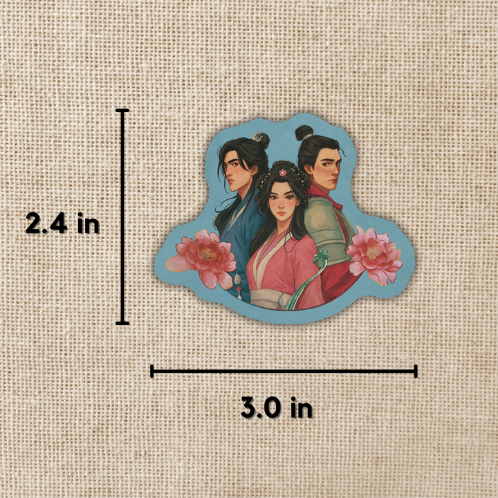 Xingyin, Liwei & Wenzhi Sticker | Daughter of the Moon Goddess