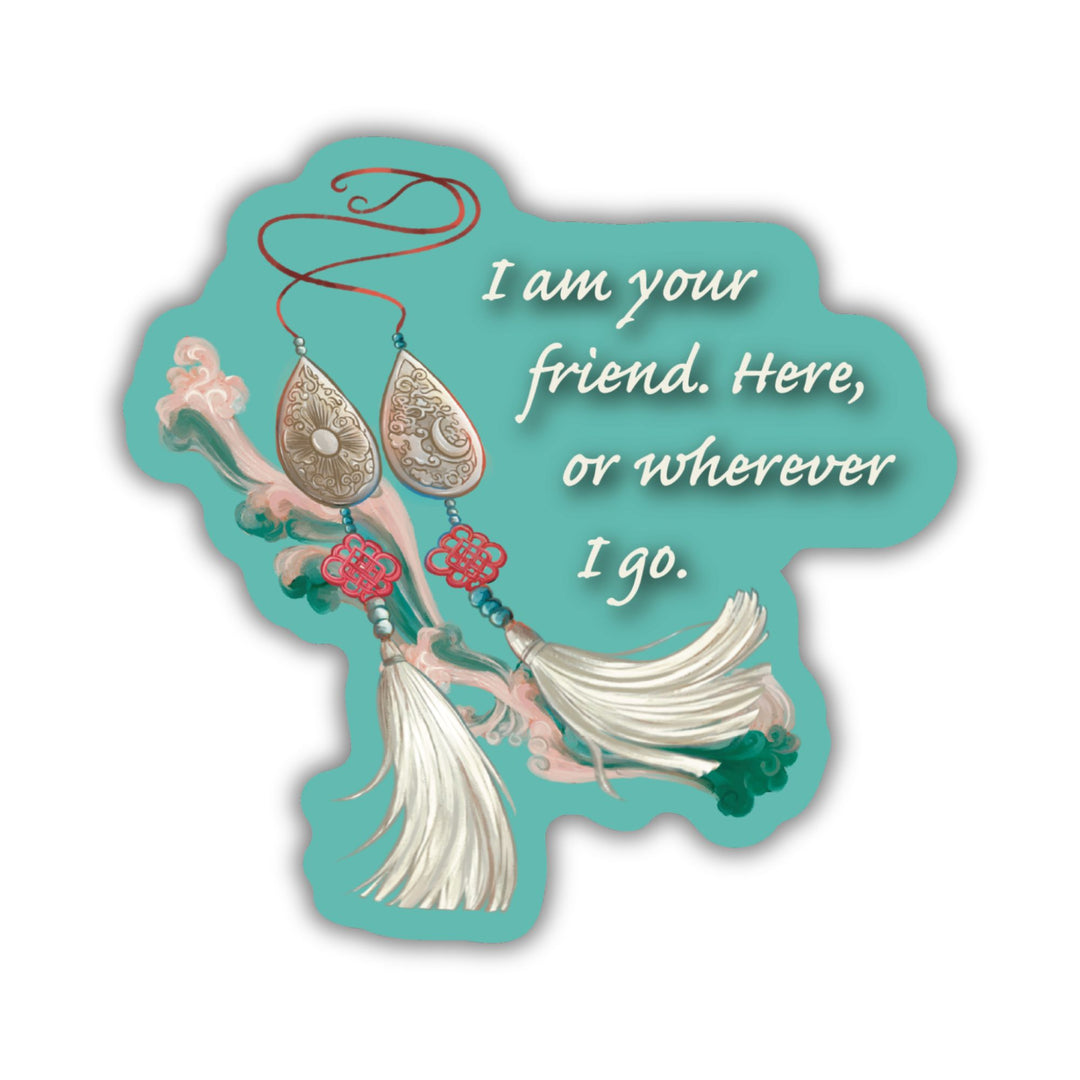 Sky Drop Tassels Sticker | Daughter of the Moon Goddess