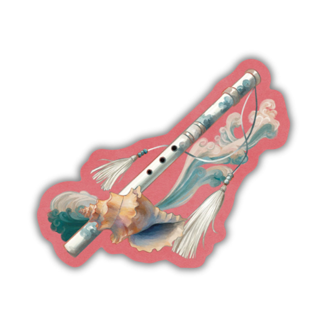 Xingyin’s Flute Sticker | Daughter of the Moon Goddess