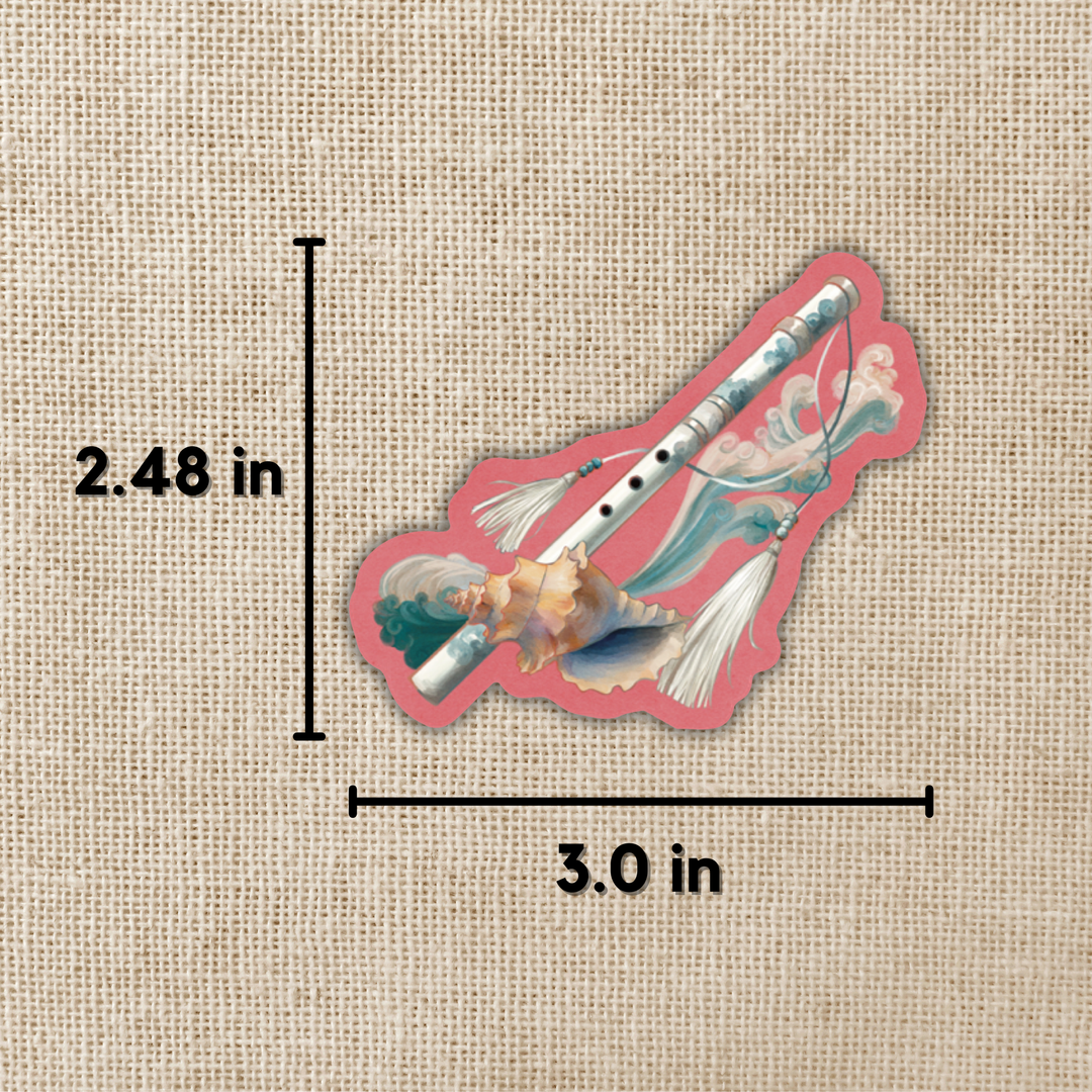 Xingyin’s Flute Sticker | Daughter of the Moon Goddess