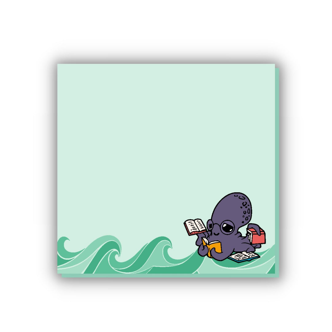 Reading Octopus Sticky Notes