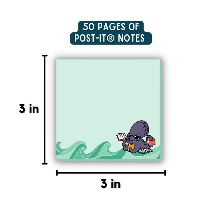 Reading Octopus Sticky Notes