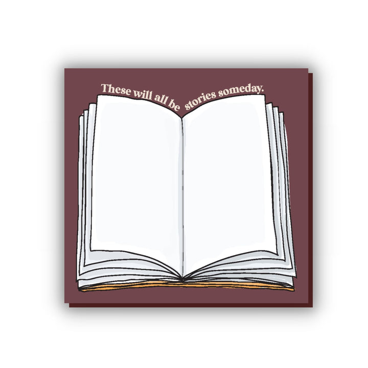 Open Book Sticky Notes
