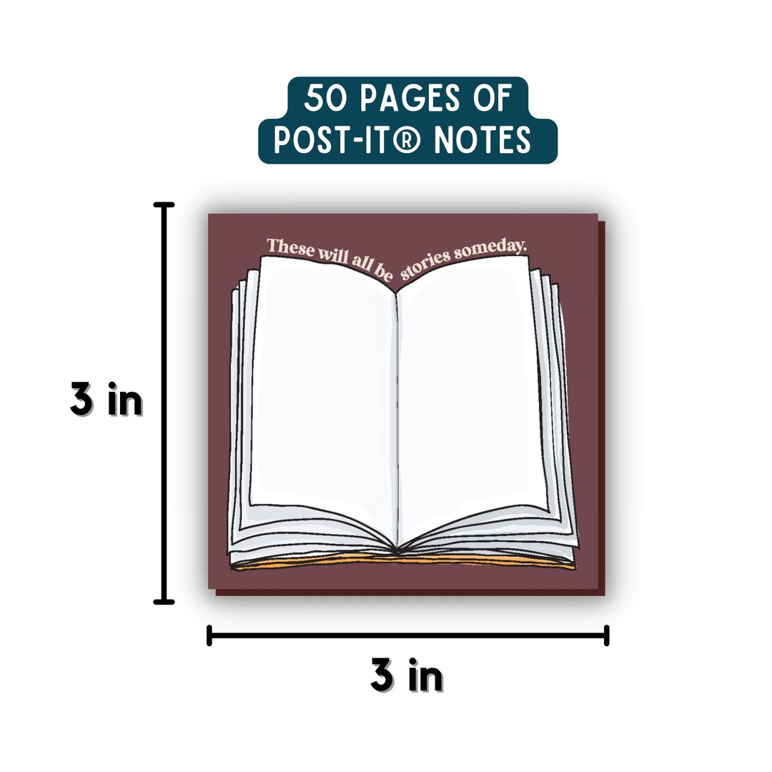 Open Book Sticky Notes