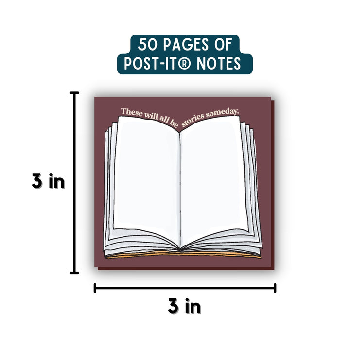 Open Book Sticky Notes