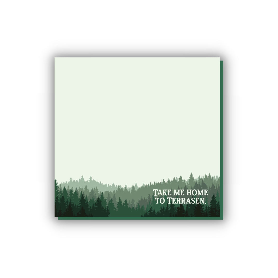 Take Me Home to Terrasen Sticky Notes