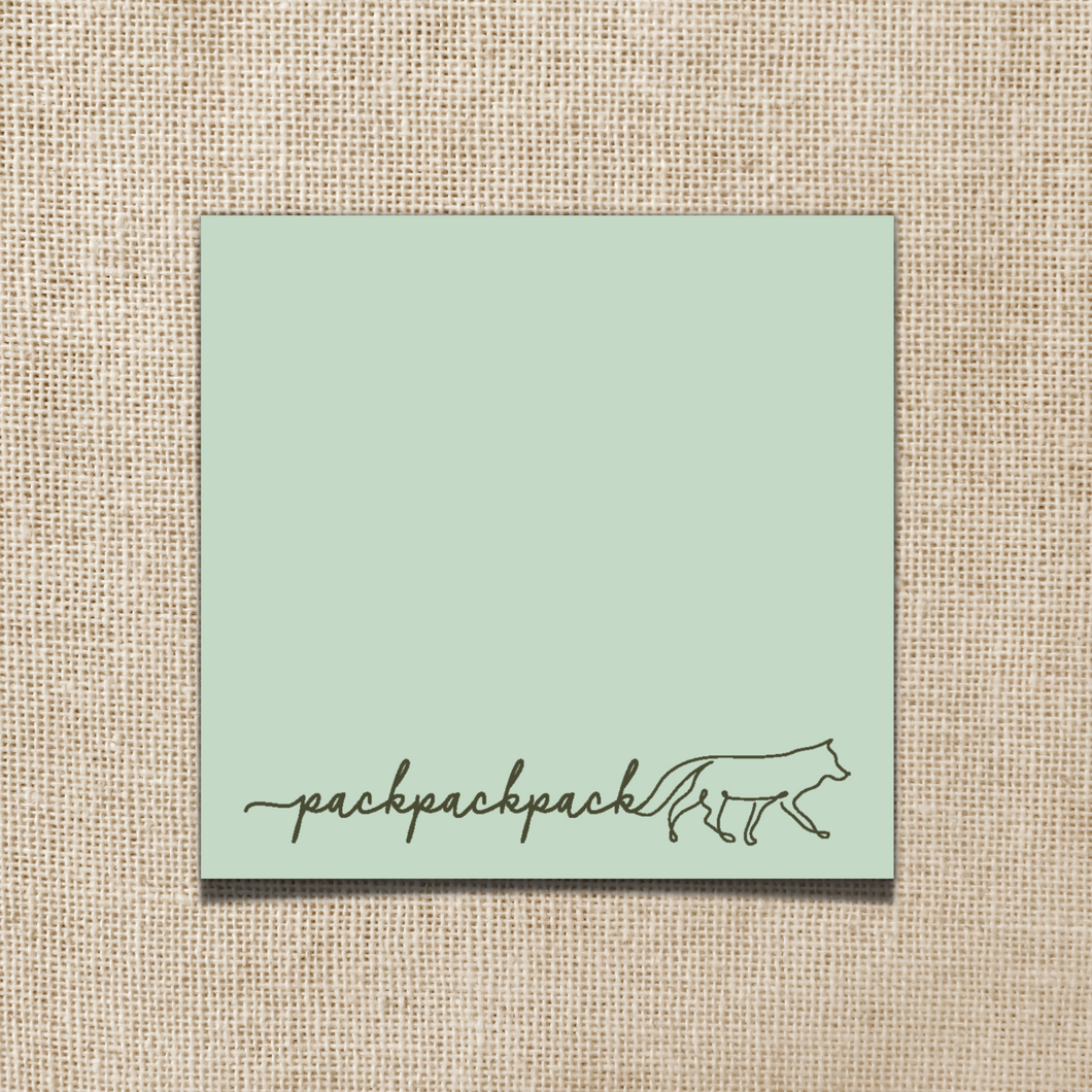PackPackPack Green Creek Sticky Notes