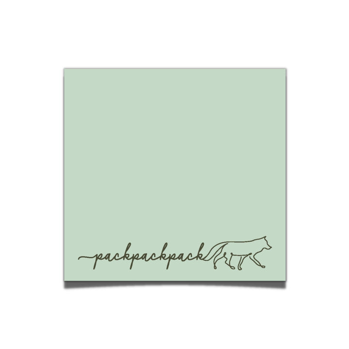 PackPackPack Green Creek Sticky Notes