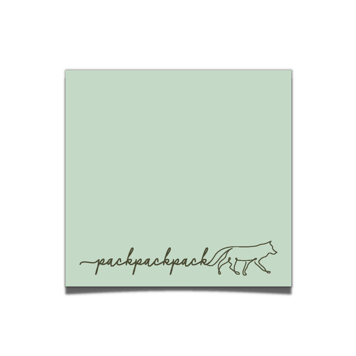 PackPackPack Green Creek Sticky Notes