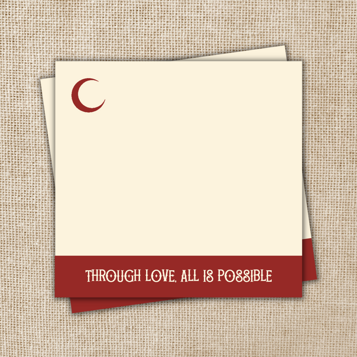 Through Love All is Possible Sticky Notes | Crescent City