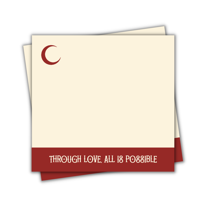 Through Love All is Possible Sticky Notes | Crescent City