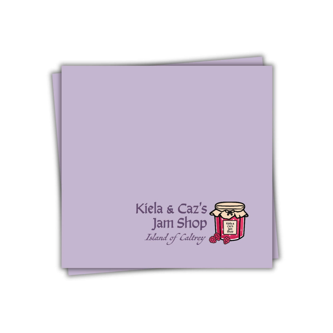 Kiela & Caz's Jam Shop Sticky Notes | The Spellshop