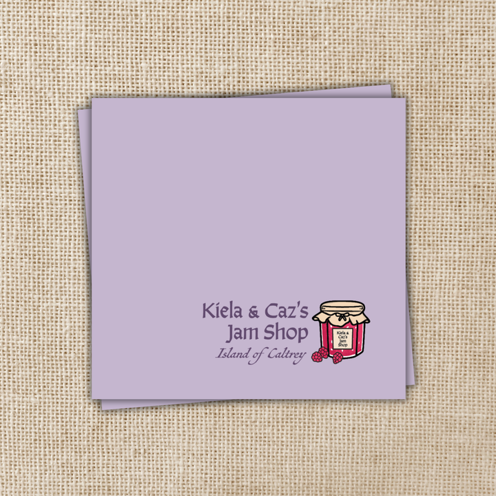 Kiela & Caz's Jam Shop Sticky Notes | The Spellshop
