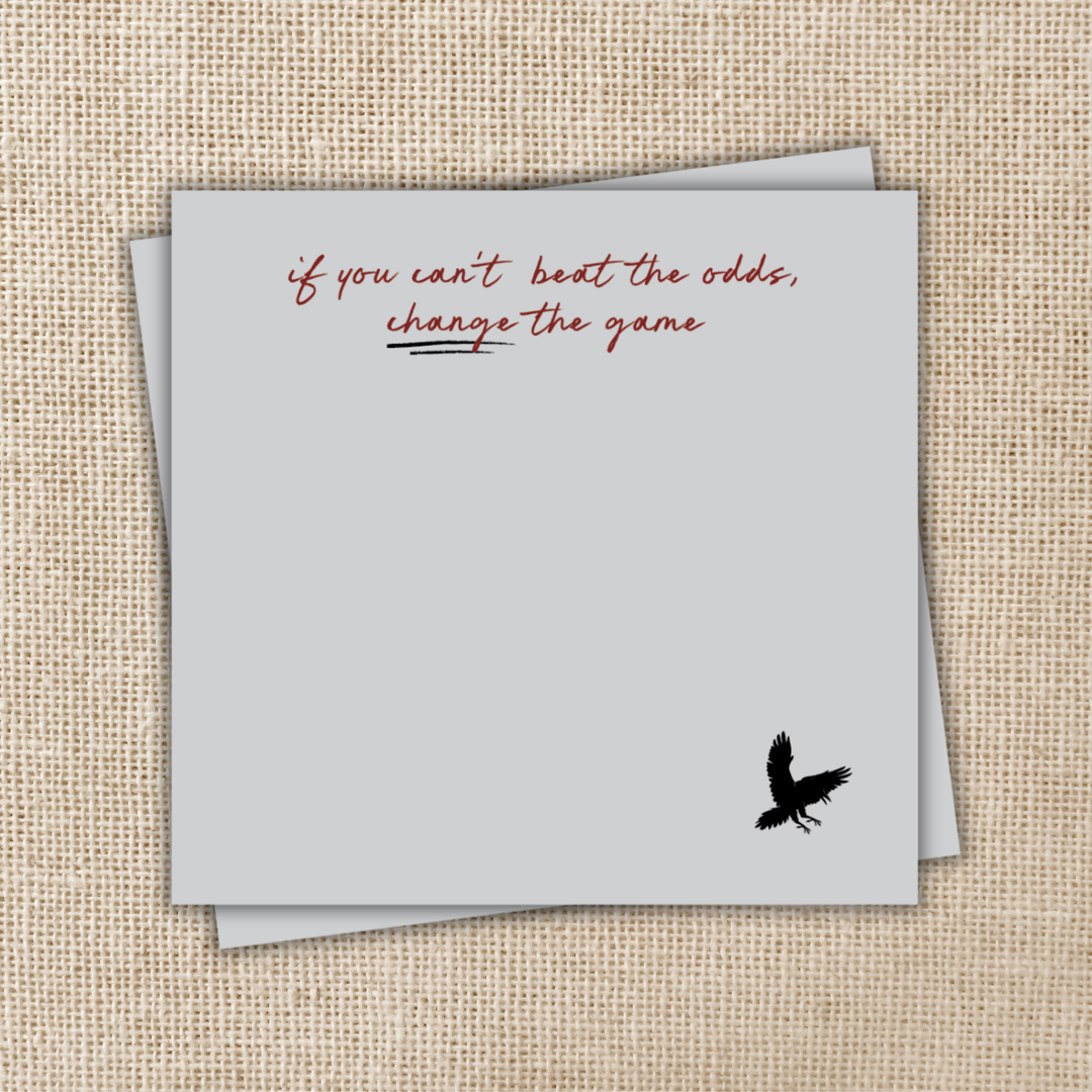 Change the Game Sticky Notes | Six of Crows