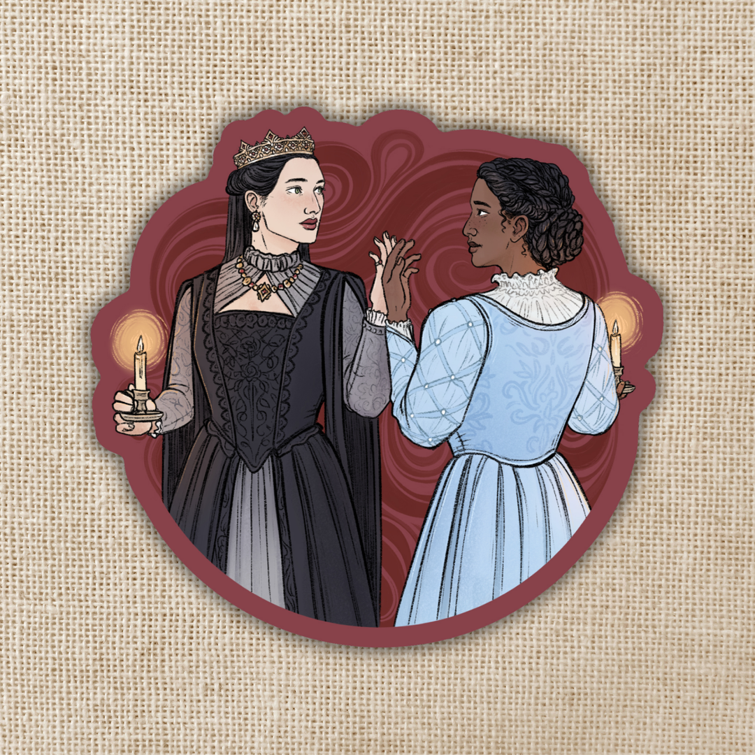 Ead & Sabran’s Candle Dance Sticker | Priory of the Orange Tree