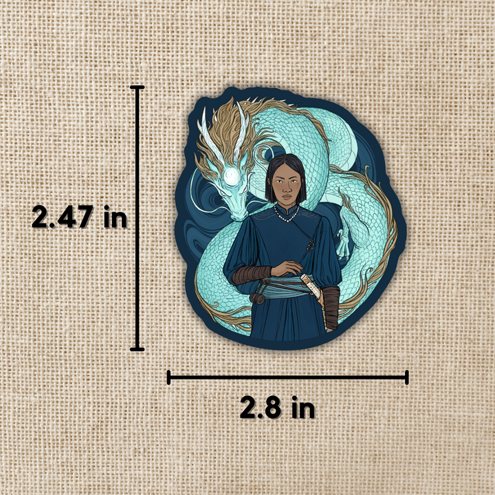 Tané and Nayimathun Sticker | Priory of the Orange Tree