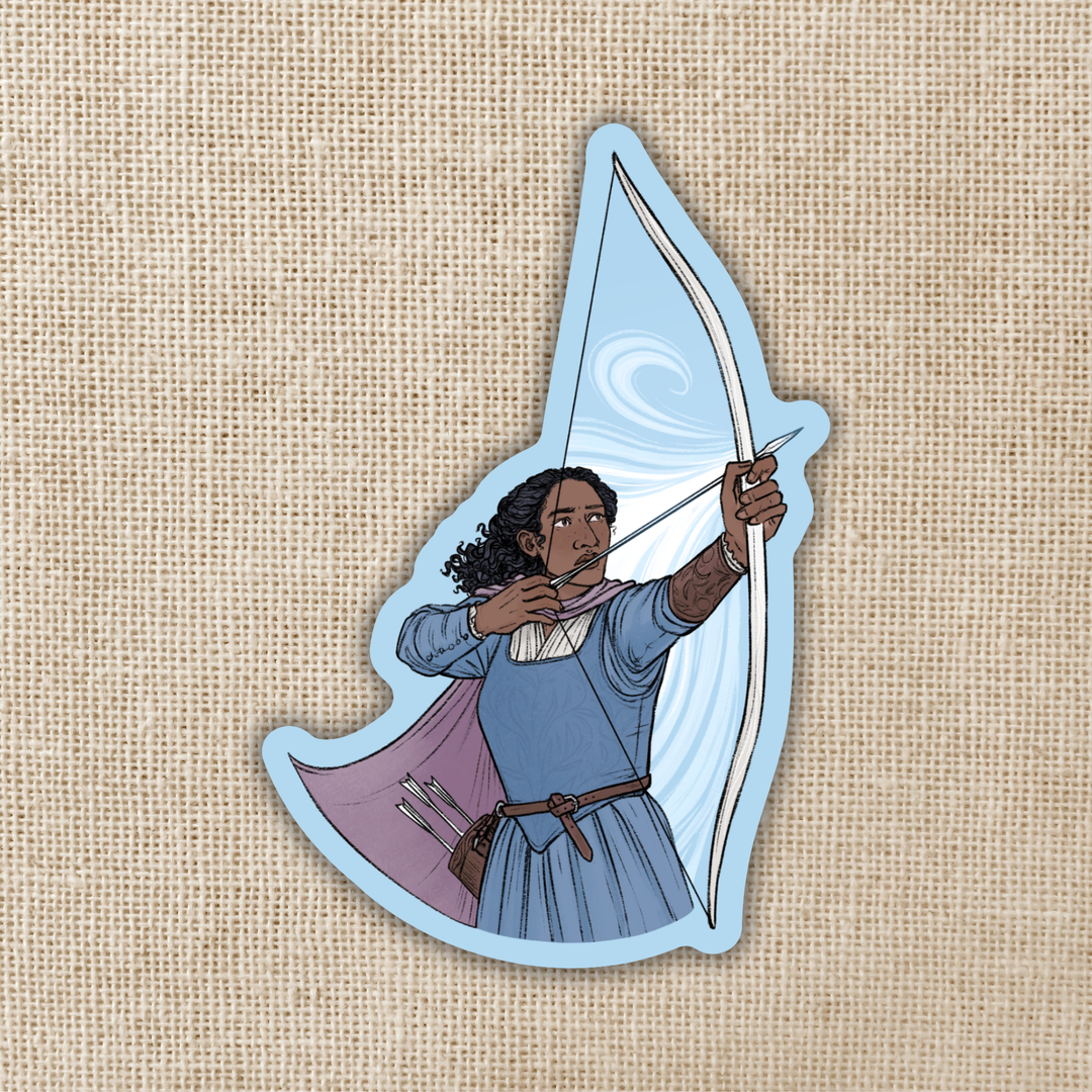 Eadaz du Zāla uq-Nāra Sticker | Priory of the Orange Tree