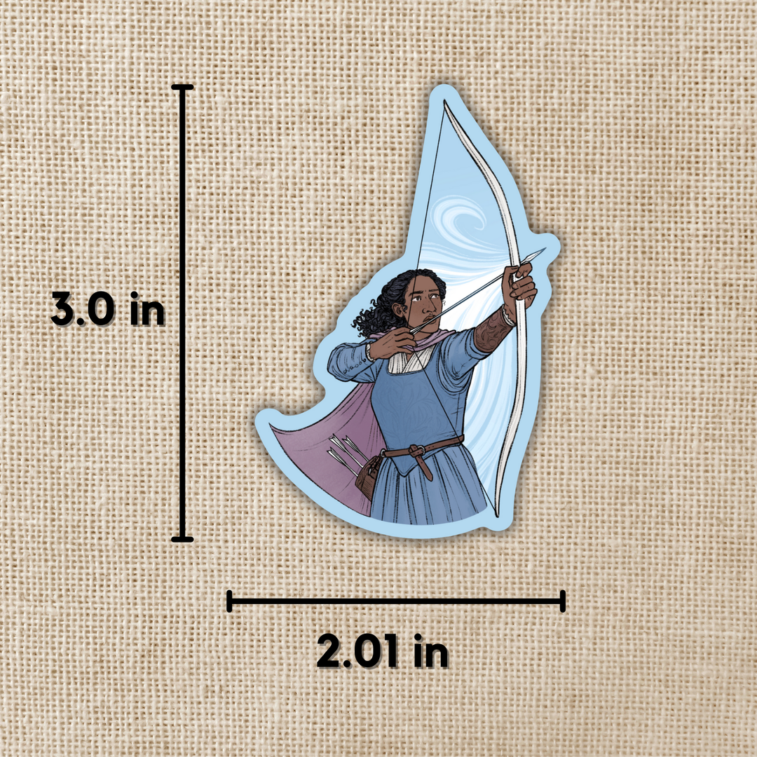 Eadaz du Zāla uq-Nāra Sticker | Priory of the Orange Tree