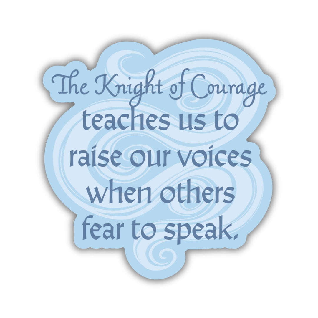 Knight of Courage Sticker | Priory of the Orange Tree