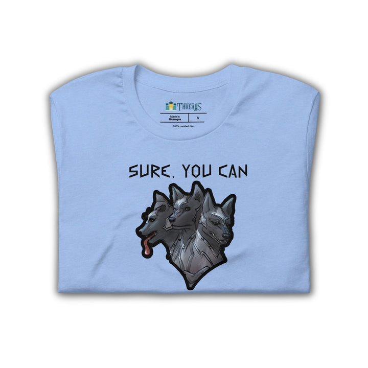 Sure, You Can Pet My Dog T-shirt | The Games Gods Play