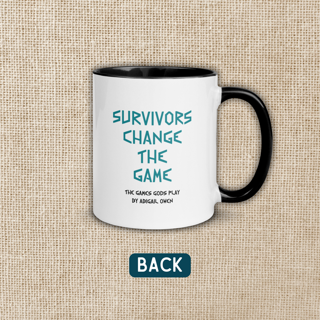 Survivors Change the Game Mug | The Games Gods Play