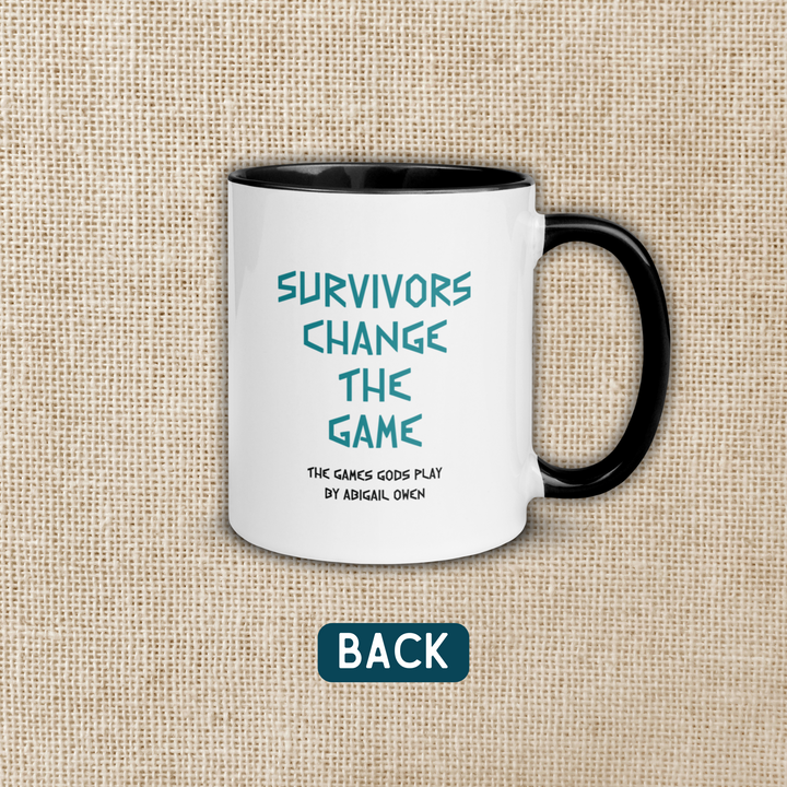 Survivors Change the Game Mug | The Games Gods Play