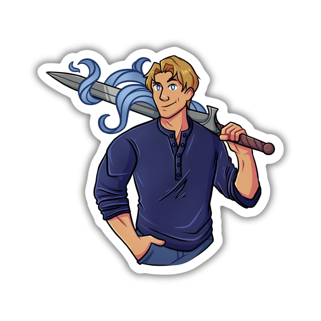 Nick Davis Sticker | Legendborn