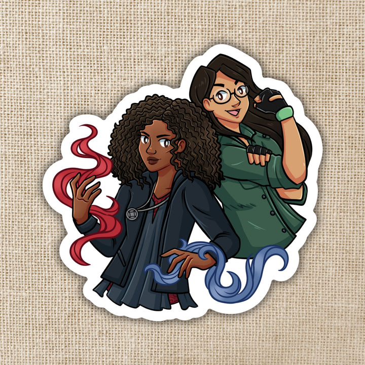 Bree & Alice Sticker | Legendborn