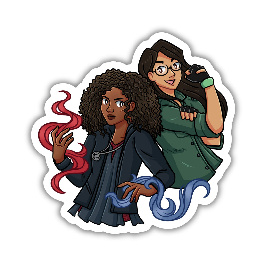 Bree & Alice Sticker | Legendborn