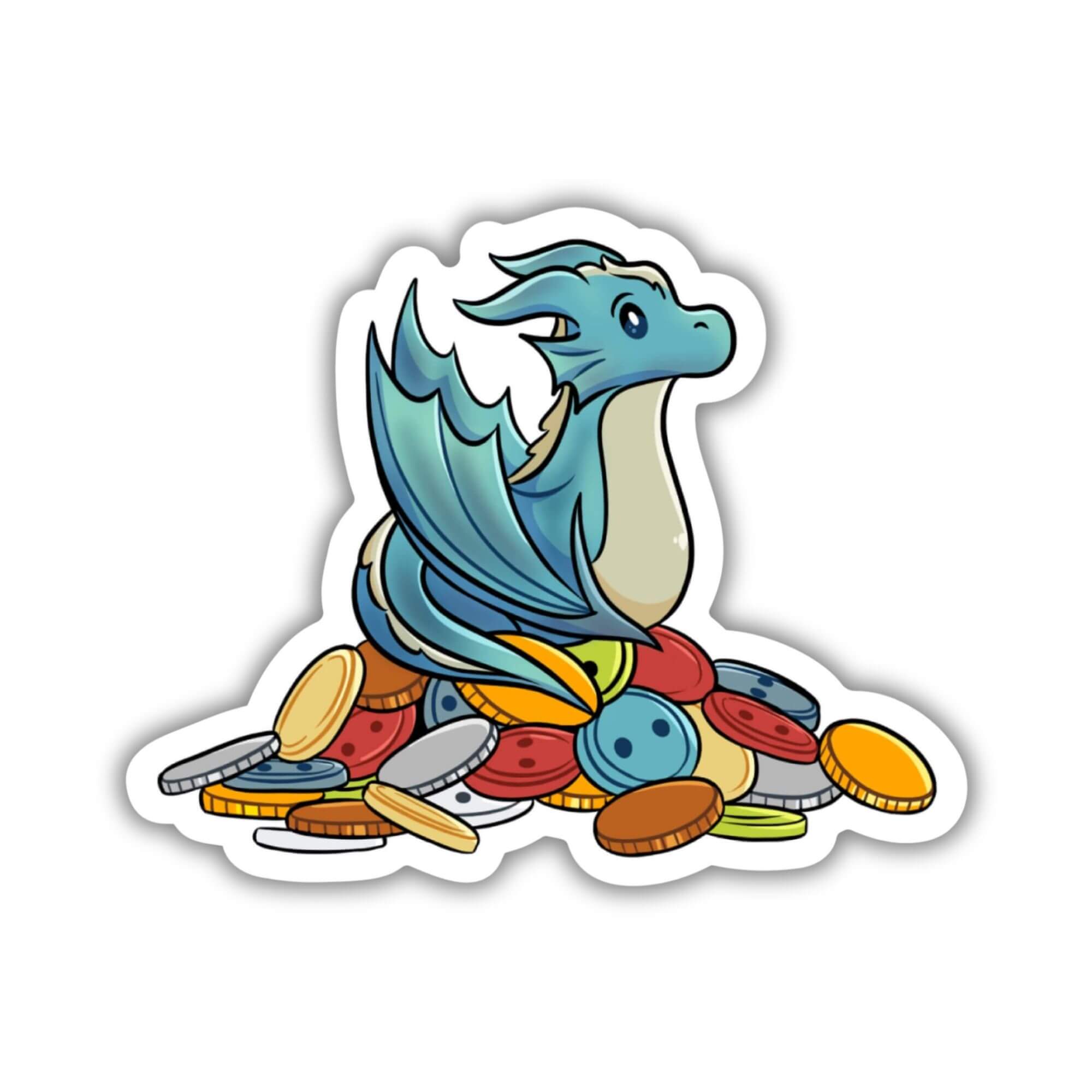 Theodore with Button Hoard Sticker | TJ Klune | Kingdom of Threads