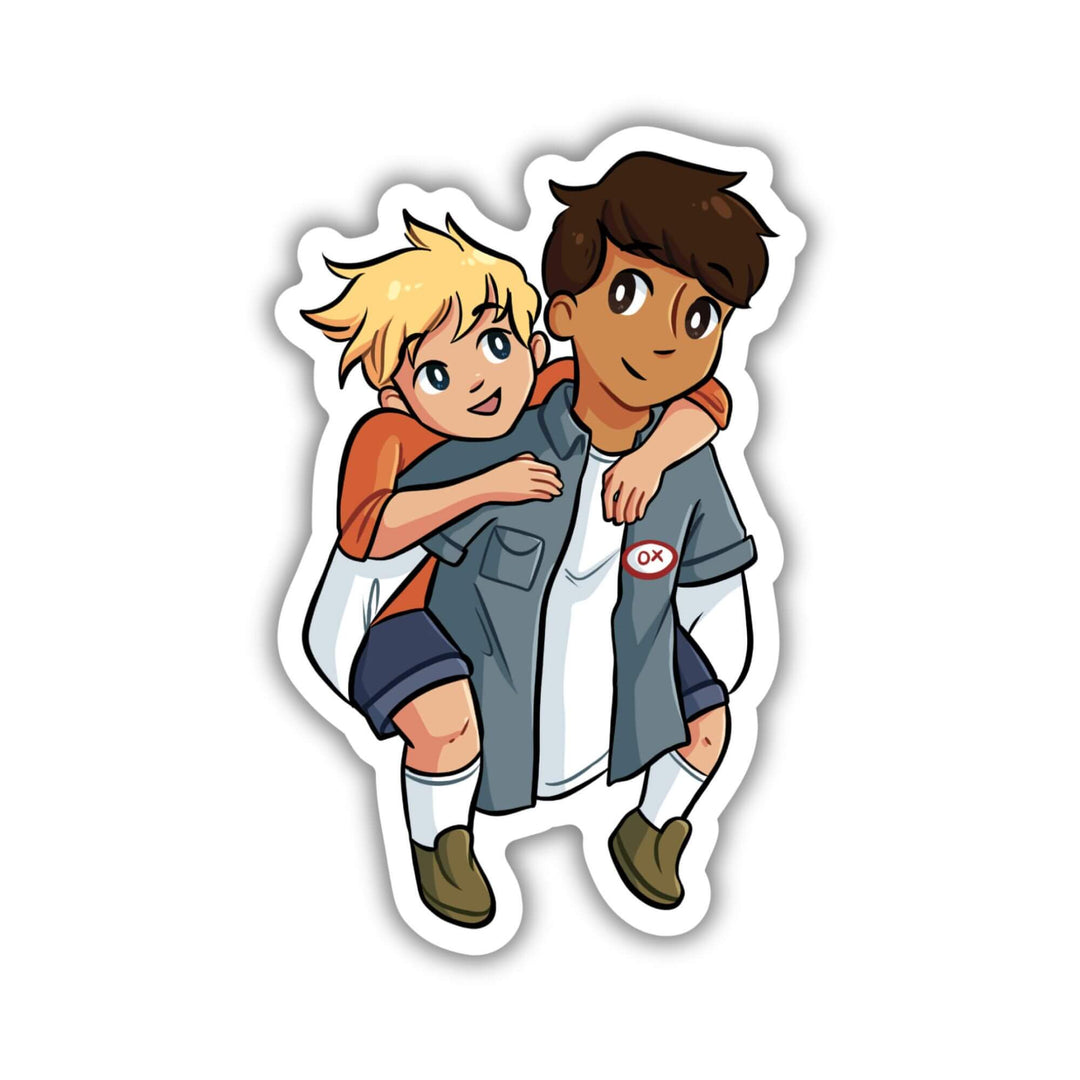 Ox & Joe's First Meeting Sticker | Wolfsong