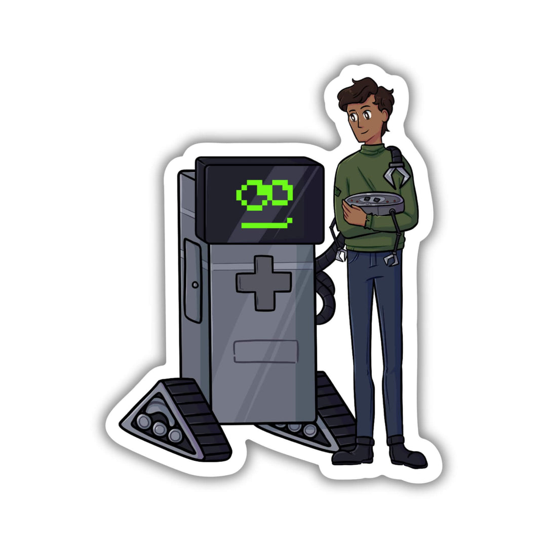Rambo, Nurse Ratched, & Victor Sticker | In The Lives of Puppets