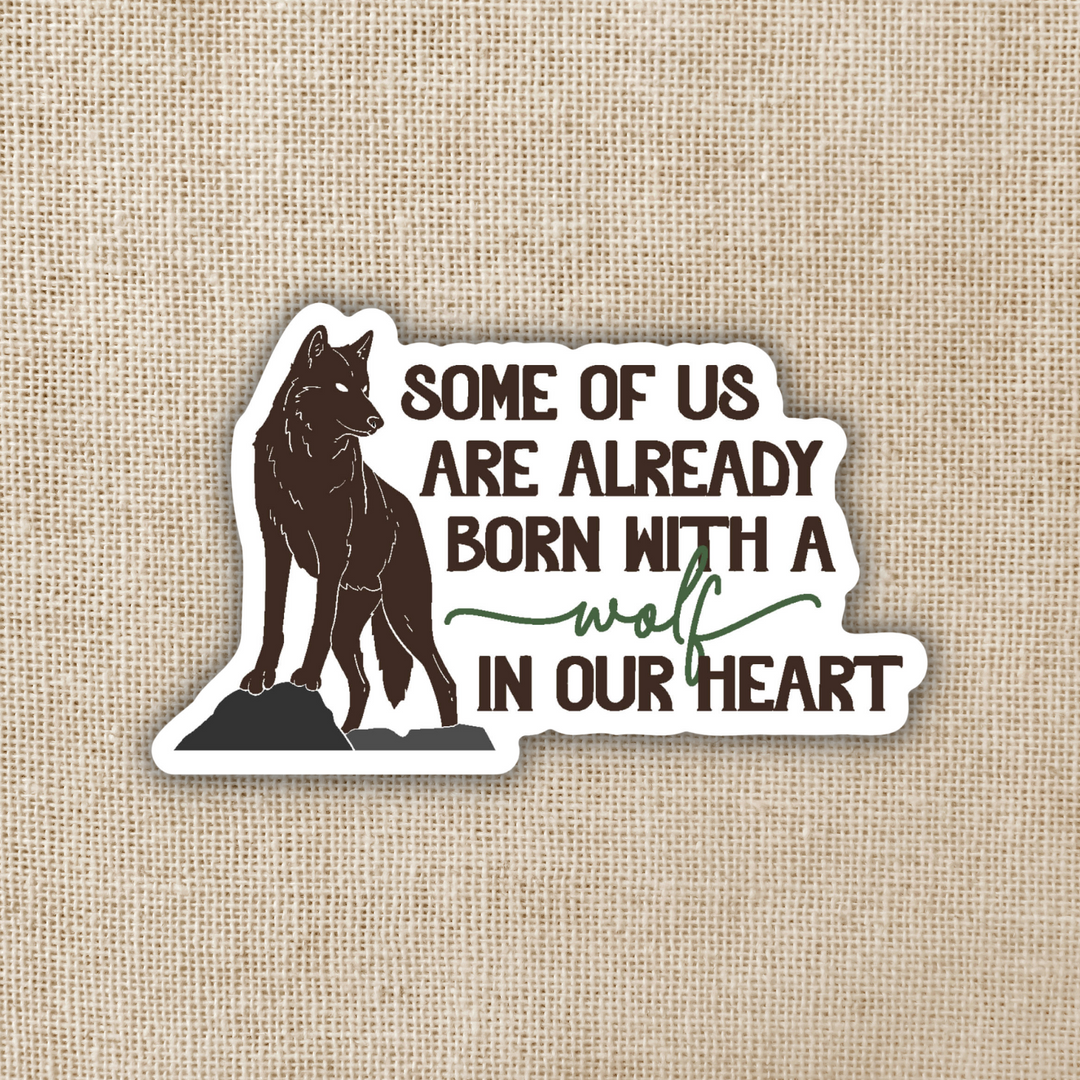 Wolf in Our Heart Sticker - TJ Klune, Green Creek