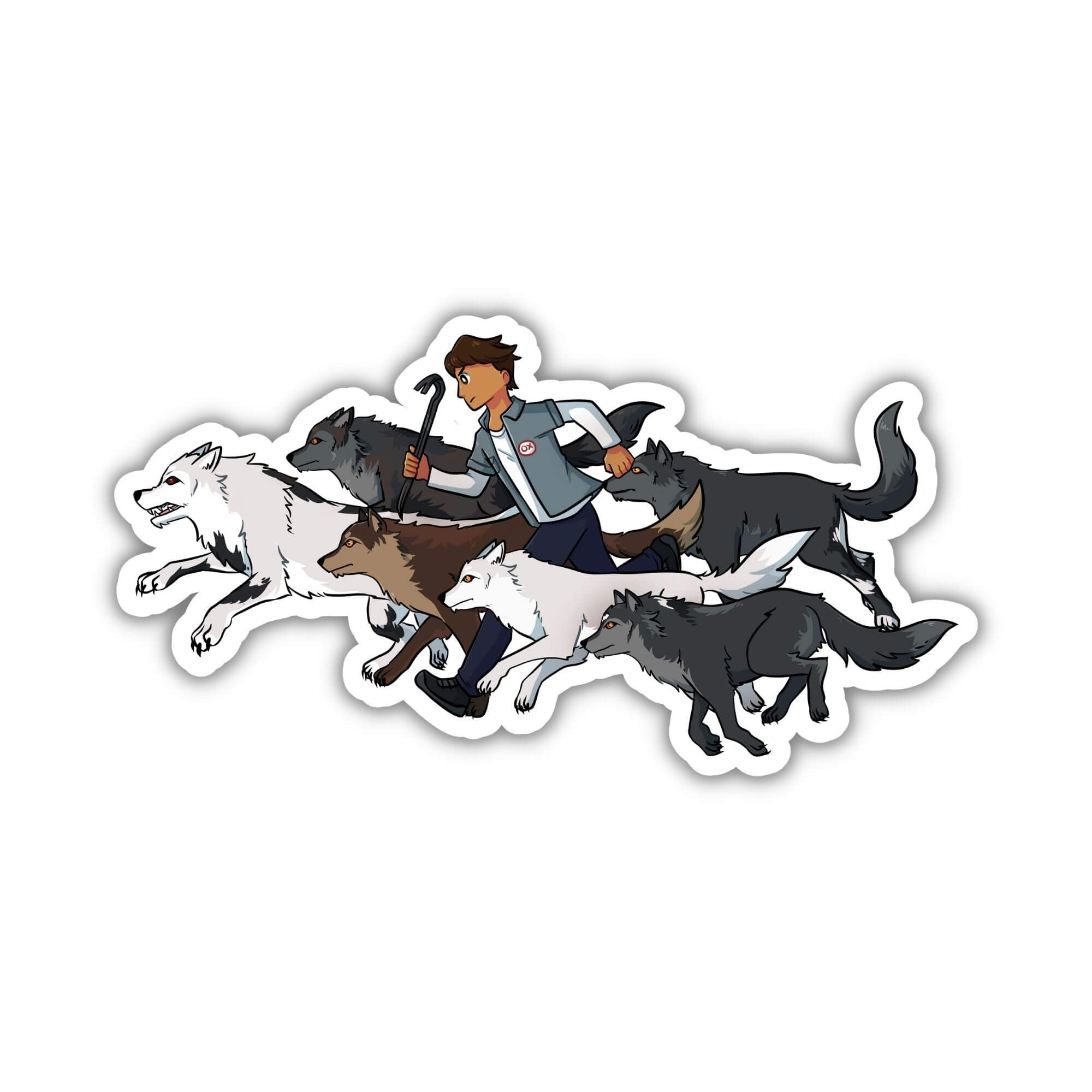 Ox, Joe, Carter & Kelly Sticker - TJ Klune, Green Creek | KoT