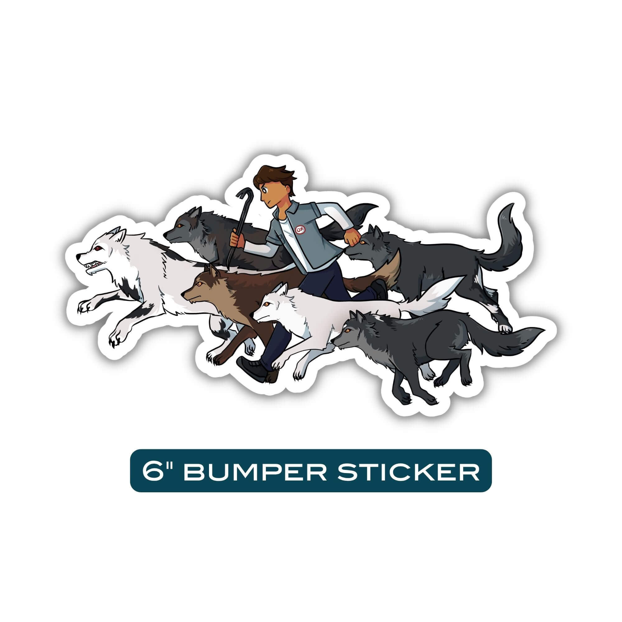 Ox, Joe, Carter & Kelly Sticker - TJ Klune, Green Creek | KoT