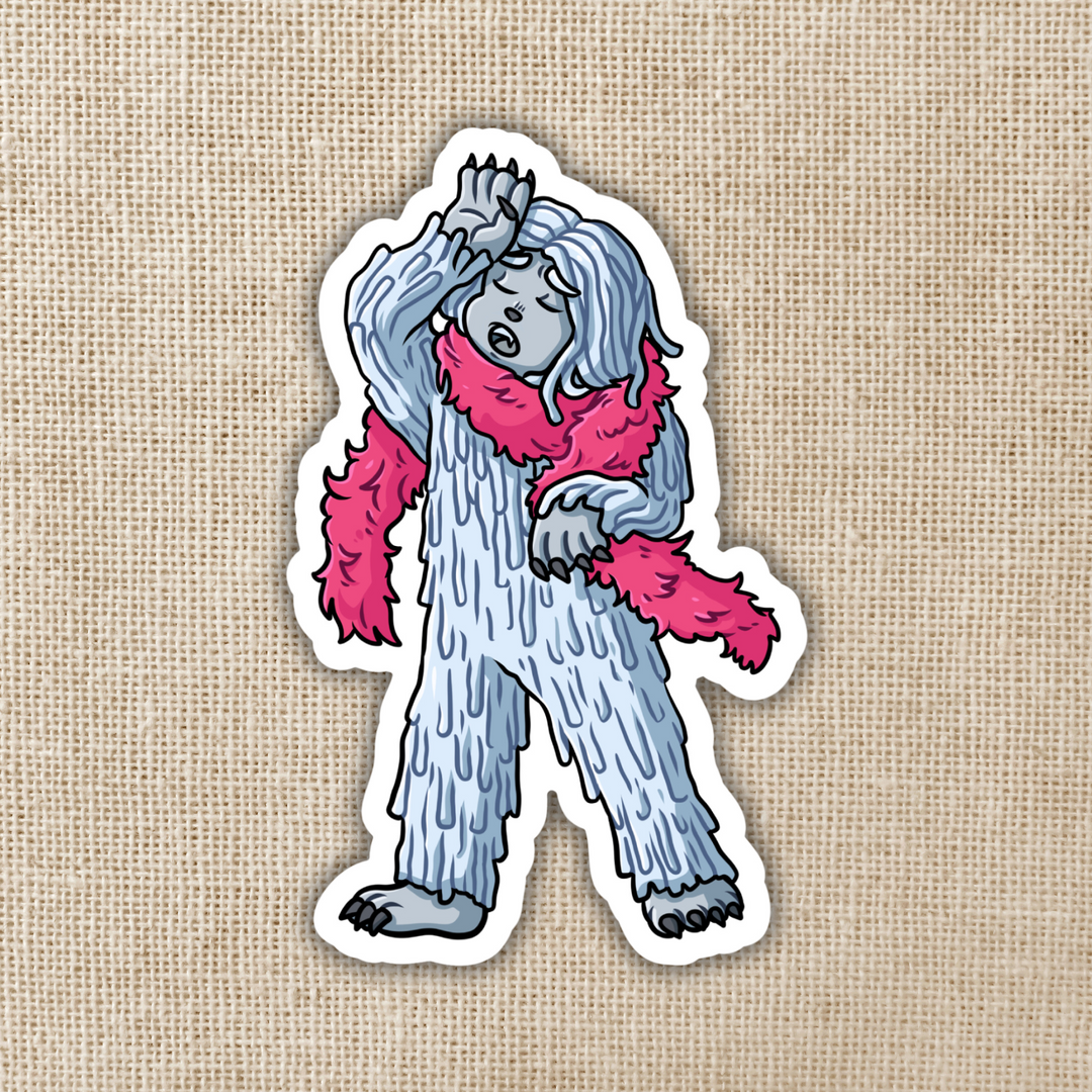 David The Yeti Sticker | TJ Klune Inspired