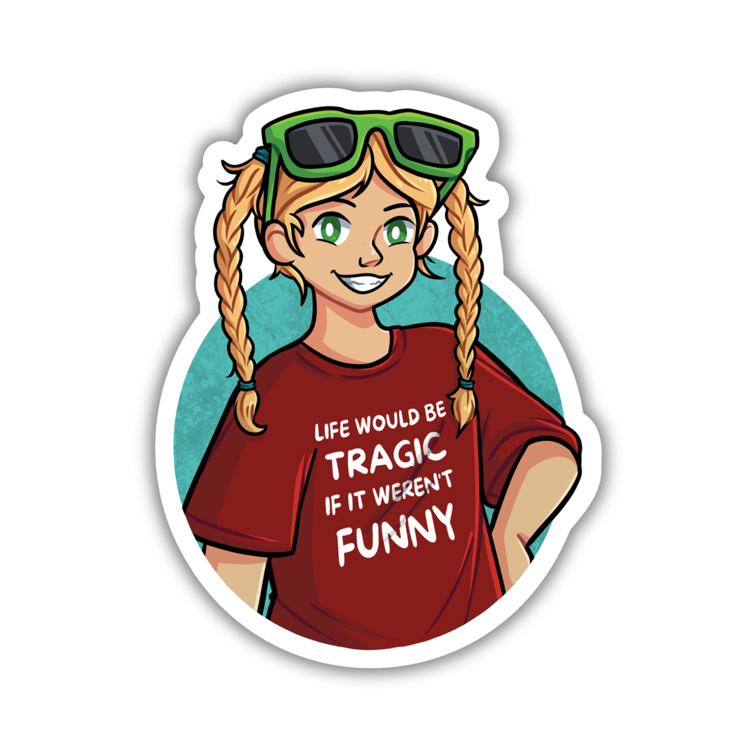 Artemis Darth V Sticker | The Bones Beneath My Skin