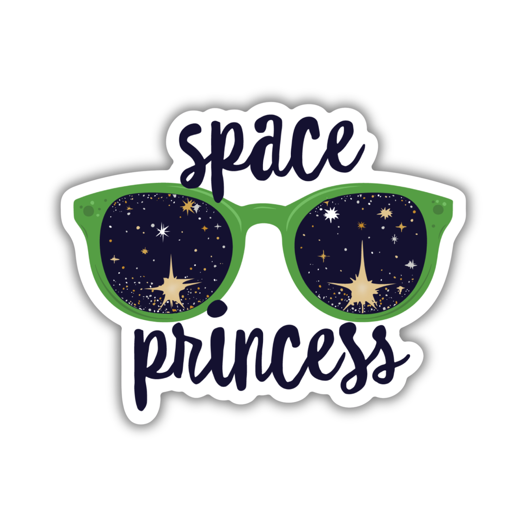 Space Princess Sticker | The Bones Beneath My Skin