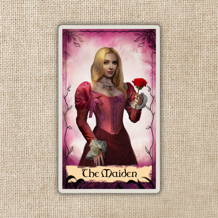 Maiden Card Sticker | One Dark Window