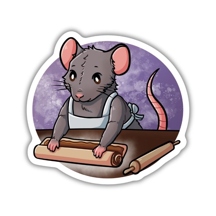 Thimble Baking Sticker | Legends & Lattes